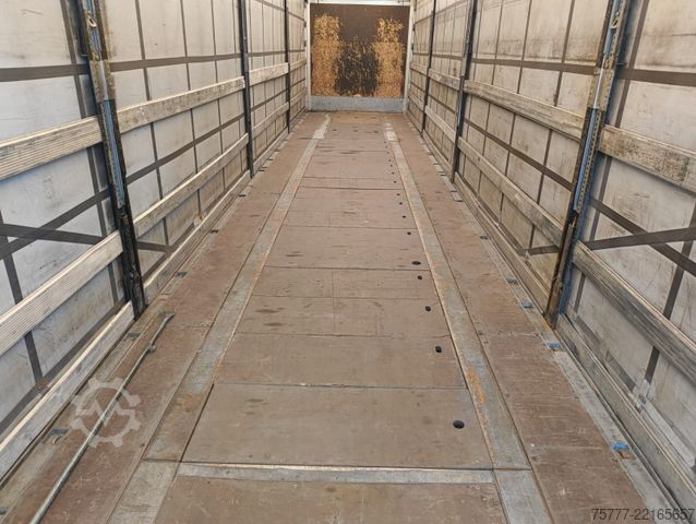 Open oplegger met zeil SCHMITZ CARGOBULL SCS 24-Coil-Hubdach- Edscha-Alu-Lift