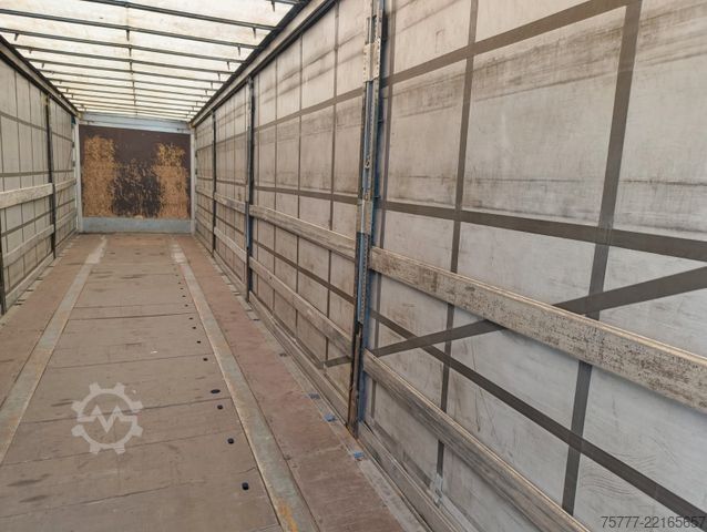 Open oplegger met zeil SCHMITZ CARGOBULL SCS 24-Coil-Hubdach- Edscha-Alu-Lift