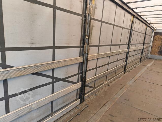 Open oplegger met zeil SCHMITZ CARGOBULL SCS 24-Coil-Hubdach- Edscha-Alu-Lift