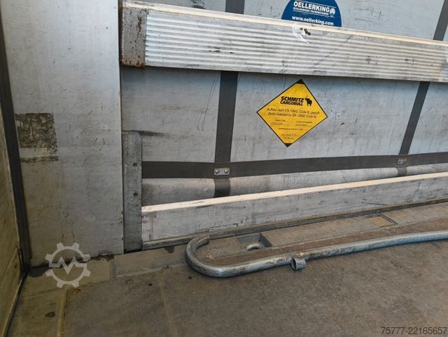 Open oplegger met zeil SCHMITZ CARGOBULL SCS 24-Coil-Hubdach- Edscha-Alu-Lift