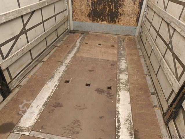 Open oplegger met zeil SCHMITZ CARGOBULL SCS 24-Coil-Hubdach- Edscha-Alu-Lift
