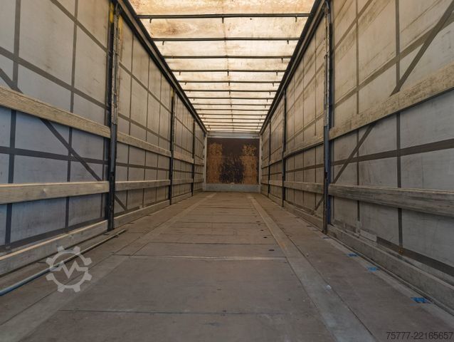Open oplegger met zeil SCHMITZ CARGOBULL SCS 24-Coil-Hubdach- Edscha-Alu-Lift