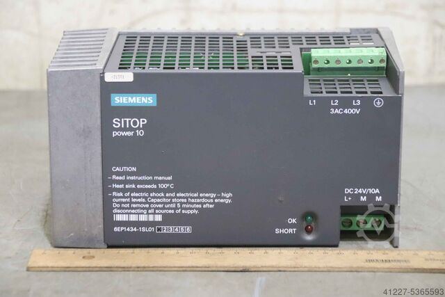 Strömförsörjning Strömförsörjningsenhet Siemens SITOP Power 10 6EP1434-1SL01