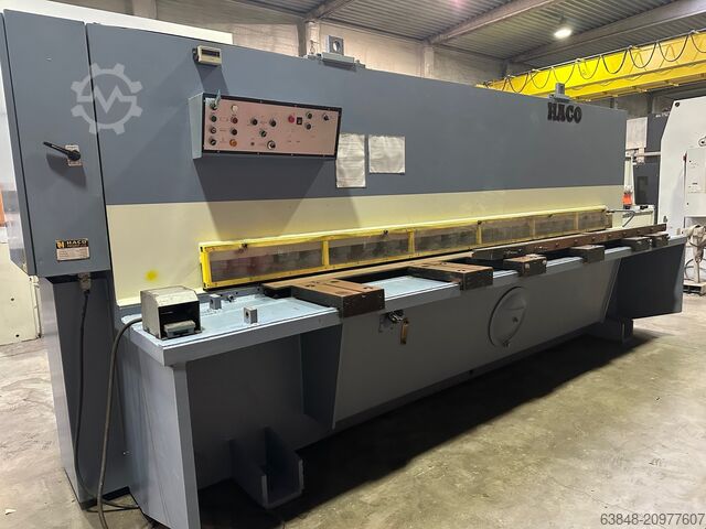 Cisaille guillotine hydraulique HACO HS 4013