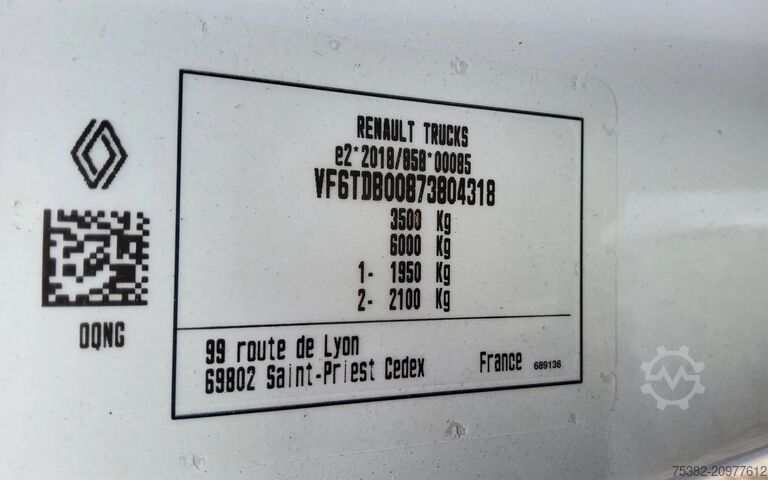 Valise Renault Master IN 2026 BPM VRIJ - 150.35 NEW FWD EURO 6...