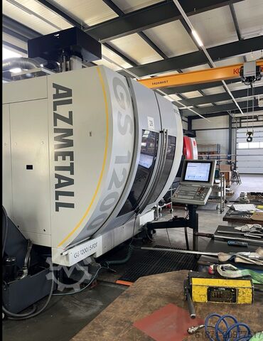 Centro di lavoro a 5 assi simultanei Alzmetall GS1200