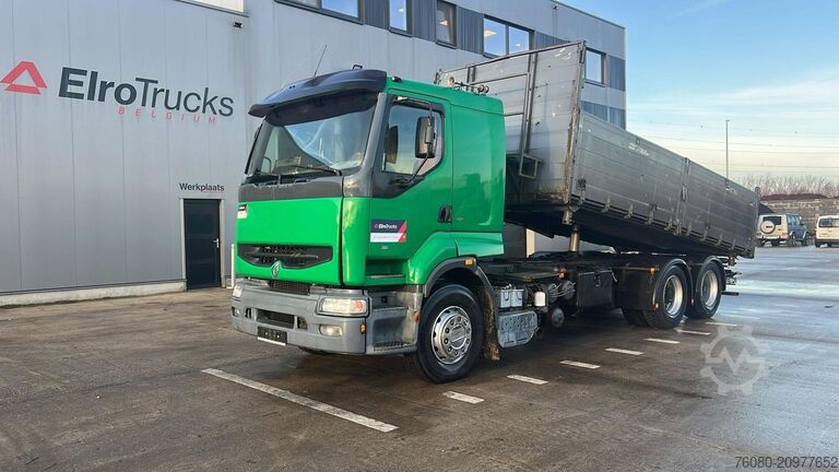 Kipper Renault Premium 385 (POMPE MANUELLE / 6X2 / MANUAL PUMP...