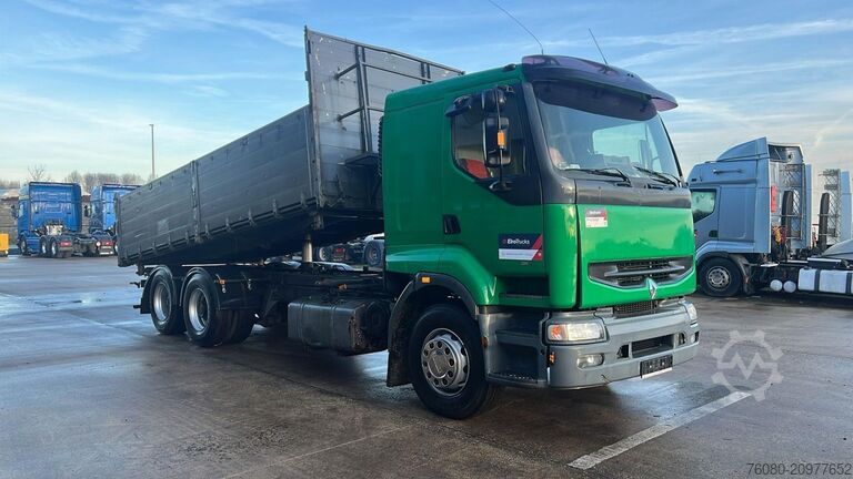 Kipper Renault Premium 385 (POMPE MANUELLE / 6X2 / MANUAL PUMP...