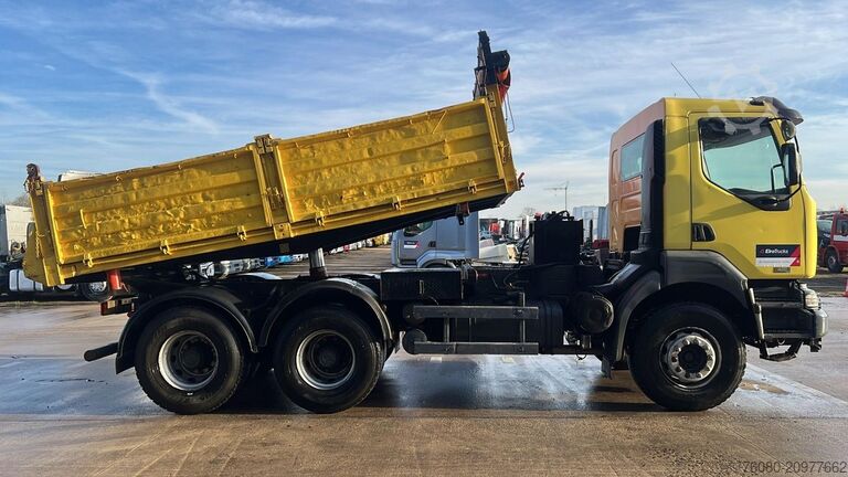 3-sidet tippelad Renault KERAX 420 (BOITE MANUELLE / LAMES / BIG AXLE / ...