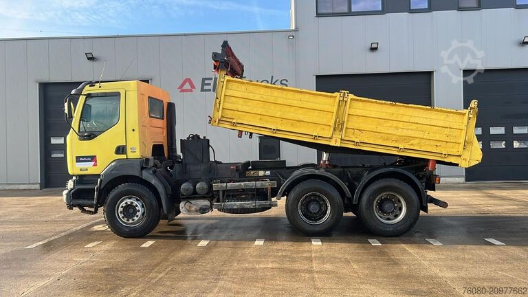 3-sidet tippelad Renault KERAX 420 (BOITE MANUELLE / LAMES / BIG AXLE / ...