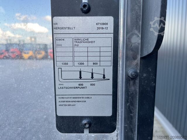 Fodgængerstabler BT SWE120S