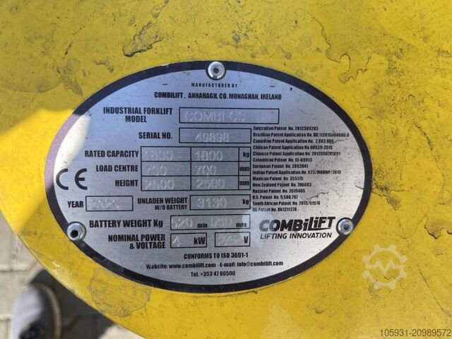 Fodgængerstabler Combilift CS