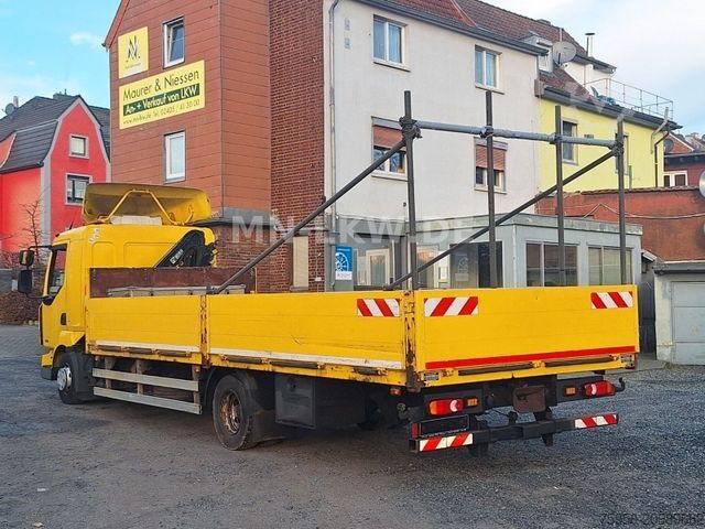 Pick-up varevogn RENAULT MIDLUM 220 DXI HIAB KRAN 9,1m TÜV 07 / 2026