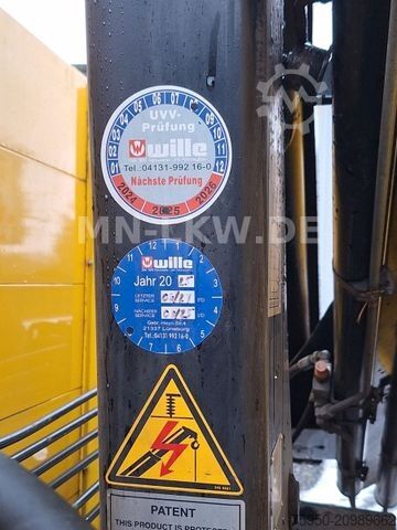 Pick-up varevogn RENAULT MIDLUM 220 DXI HIAB KRAN 9,1m TÜV 07 / 2026