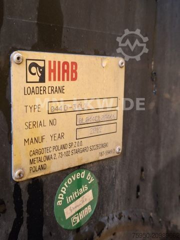 Pick-up varevogn RENAULT MIDLUM 220 DXI HIAB KRAN 9,1m TÜV 07 / 2026