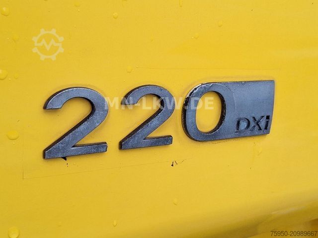 Lastbilmonteret kranvogn RENAULT MIDLUM 220 DXI HIAB KRAN 9,1m TÜV 07/2026