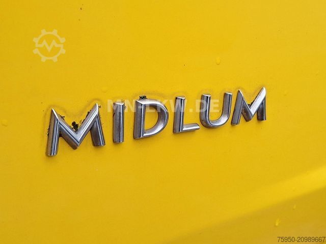 Lastbilmonteret kranvogn RENAULT MIDLUM 220 DXI HIAB KRAN 9,1m TÜV 07/2026