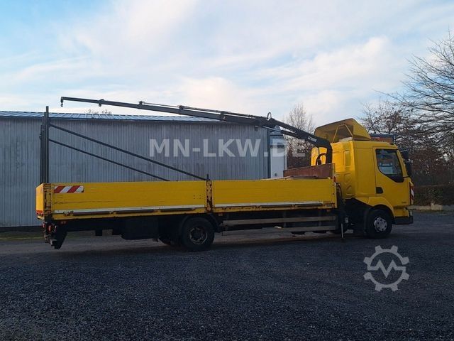Pick-up varevogn RENAULT MIDLUM 220 DXI HIAB KRAN 9,1m TÜV 07/2026