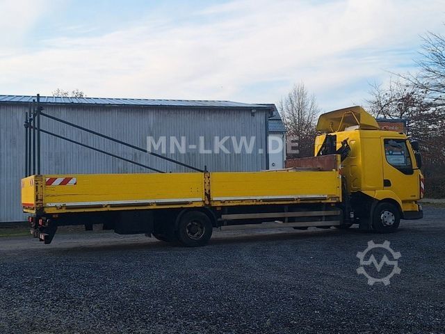 Pick-up varevogn RENAULT MIDLUM 220 DXI HIAB KRAN 9,1m TÜV 07/2026