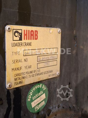 Pick-up varevogn RENAULT MIDLUM 220 DXI HIAB KRAN 9,1m TÜV 07/2026