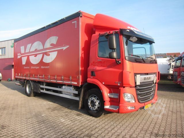 LKW mit Pritsche & Plane DAF CF 230 19T Schiebeplane LBW Portalturen