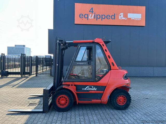 Heftruck Linde H60D-02 / fork positioner / 6.000kg / duplex / ...