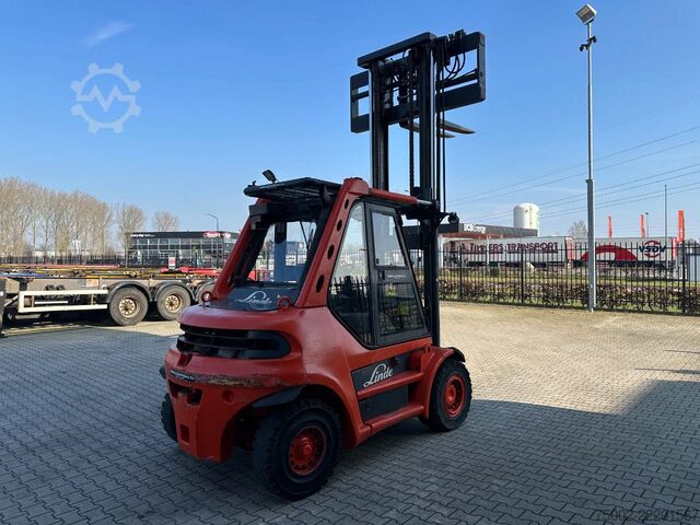 Heftruck Linde H60D-02 / fork positioner / 6.000kg / duplex / ...