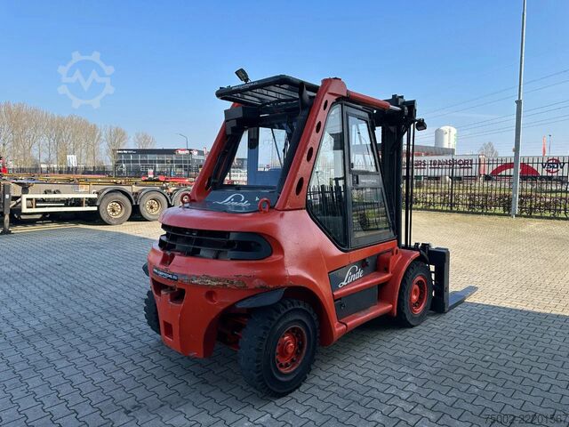 Heftruck Linde H60D-02 / fork positioner / 6.000kg / duplex / ...
