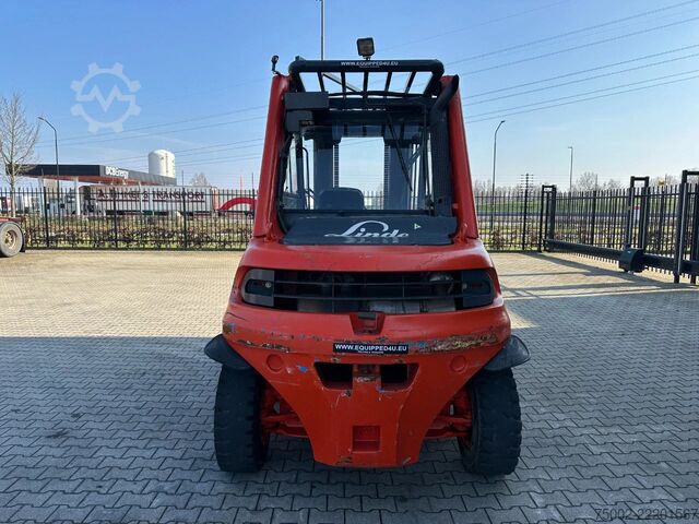 Heftruck Linde H60D-02 / fork positioner / 6.000kg / duplex / ...
