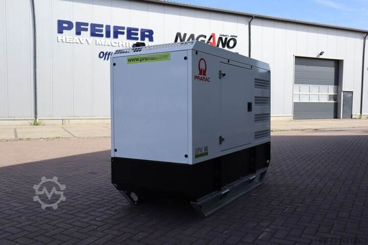 Aggregato Pramac GPW60I/FS5 Valid inspection, *Guarantee! Diesel, 6