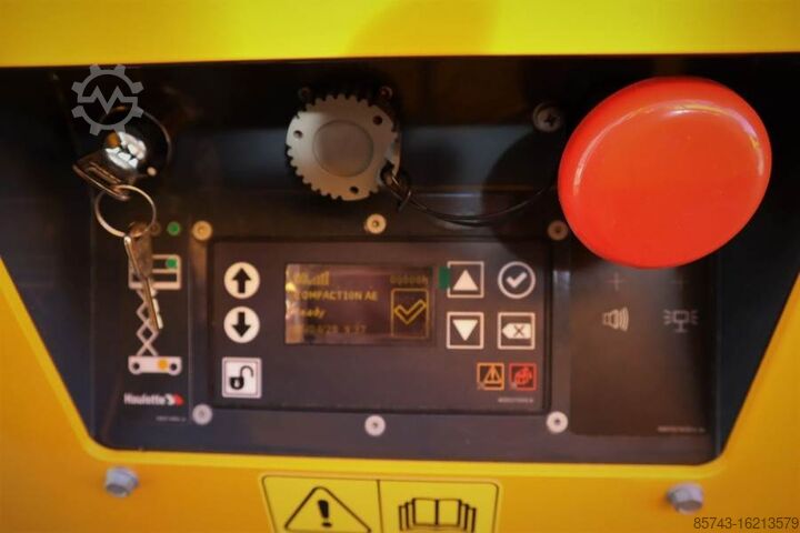 Scissor lift Haulotte Compact 10N Valid Iinspection, *Guarantee! 10m Wor