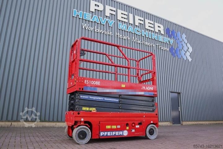 Saxlift Magni ES1008E Valid inspection, *Guarantee!, Electric, 1