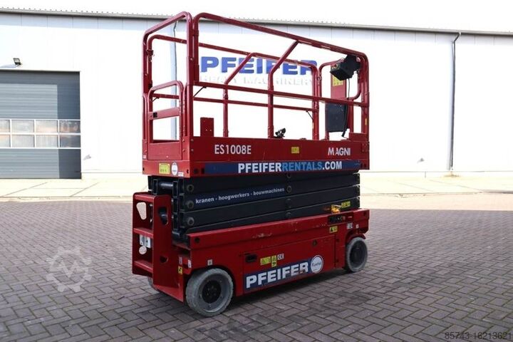 Saxlift Magni ES1008E Valid inspection, *Guarantee!, Electric, 1