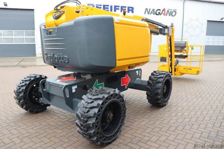 Plataforma de trabalho telescópica articulada Haulotte HA16RTJ Valid Inspection, *Guarantee! Diesel, 4x4