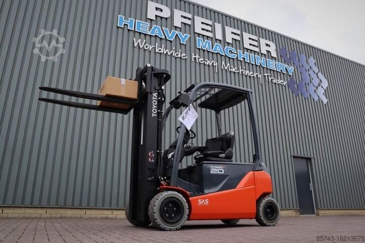 Forklift Toyota 8FBM20T Valid inspection, *Guarantee! Electric, 47