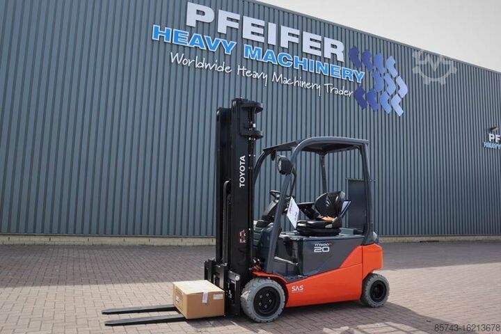 Chariot élévateur à fourche Toyota 8FBM20T Valid inspection, *Guarantee! Electric, 47