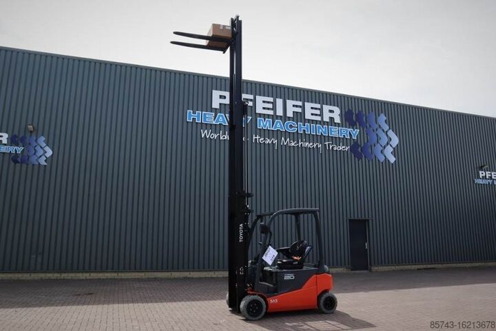 Chariot élévateur à fourche Toyota 8FBM20T Valid inspection, *Guarantee! Electric, 47