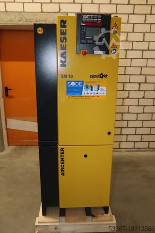 Compresor cu șurub de 7,5 kW cu uscător KAESER AIRCENTER SM 13