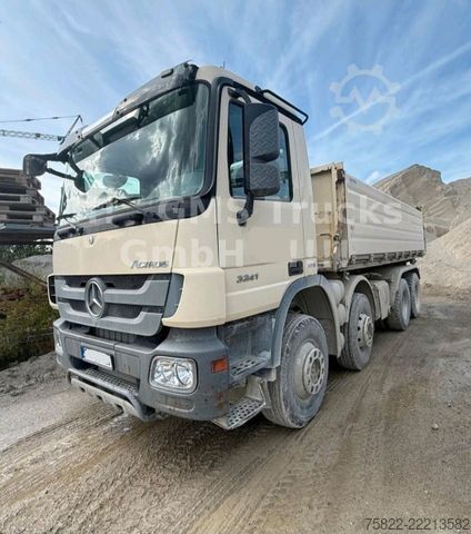Kiepwagen MERCEDES-BENZ Actros MP3 3241 / 8X4 / Blatt / E5 / Big Axle