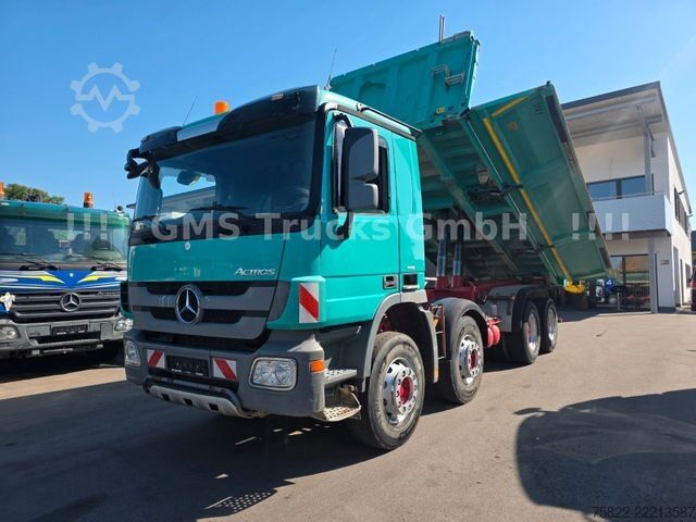 Driezijdige kipper MERCEDES-BENZ Actros 3544 / EPS / 8X4 / BORDMATIK