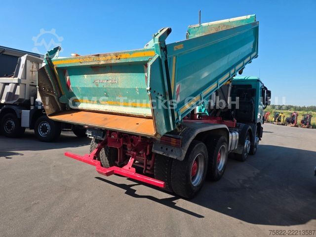 Driezijdige kipper MERCEDES-BENZ Actros 3544 / EPS / 8X4 / BORDMATIK