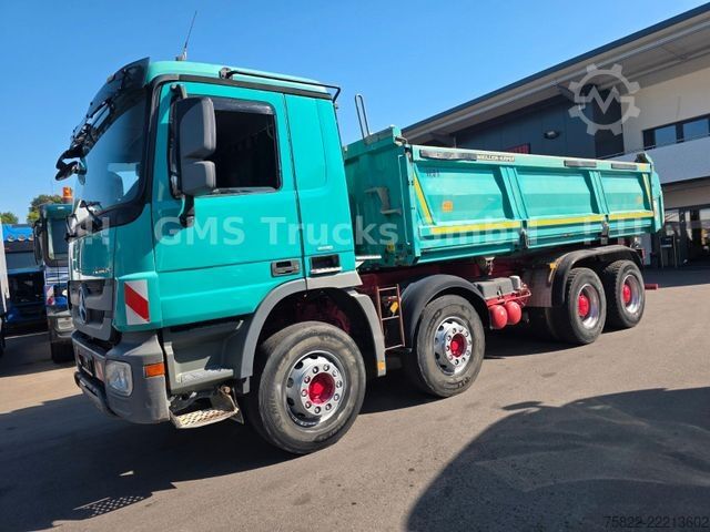 Kiepwagen MERCEDES-BENZ Actros 3544 / EPS / 8X4 / BORDMATIK