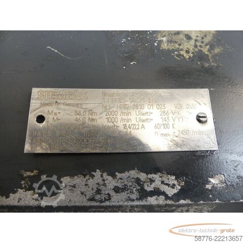 řídicí jednotka Siemens Stator für 1FT6105-1AC71 Servomotor SN EH782281001023