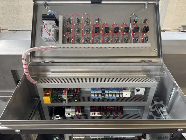 Vleesverwerkingsmachine GEA-CFS braadlijn Type BR 3000/400