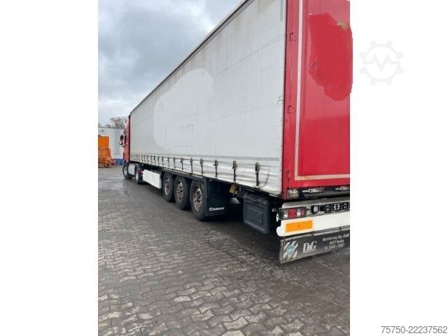 Otvorena poluprikolica sa ceradom KRONE SD Schiebeverdeck, BPW, Edscha, Portaltüren
