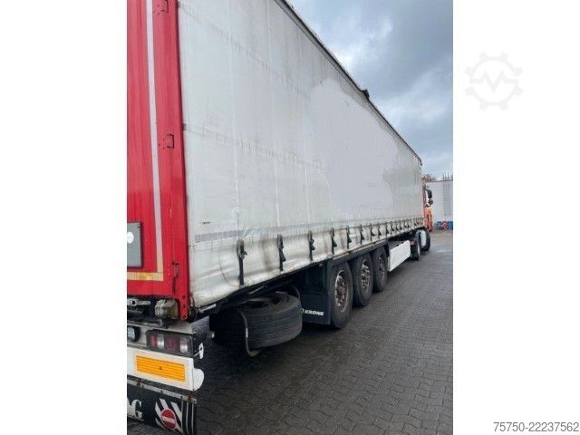 Otvorena poluprikolica sa ceradom KRONE SD Schiebeverdeck, BPW, Edscha, Portaltüren