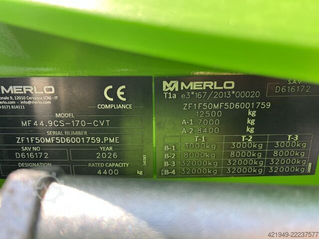 Verreiker star Merlo TF 38.10 TT CS-136