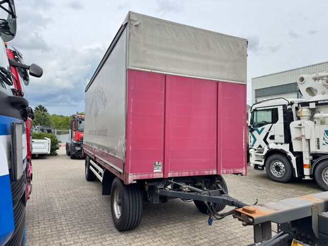Open aanhangwagen met zeil KRONE AZP 2-acher BPW Pritsche+Plane TÜV Neu TOP