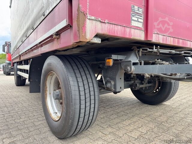 Open aanhangwagen met zeil KRONE AZP 2-acher BPW Pritsche+Plane TÜV Neu TOP