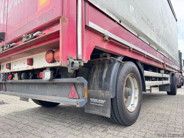 Open aanhangwagen met zeil KRONE AZP 2-acher BPW Pritsche+Plane TÜV Neu TOP